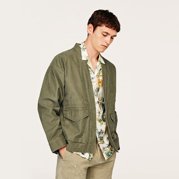 zara man kimono